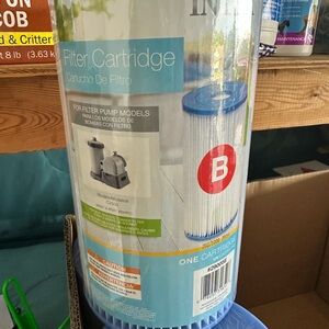 Intex Filter Cartridge B with Blue and White Design